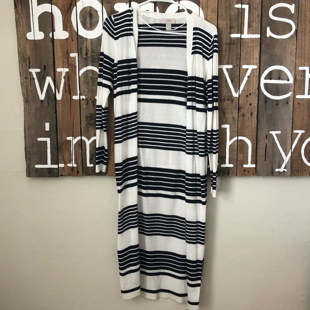 LOFT by Ann Taylor Duster Cardigan